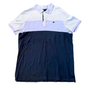 Banana Republic XL Purple/Lavender/Navy 3 Polo Button Down